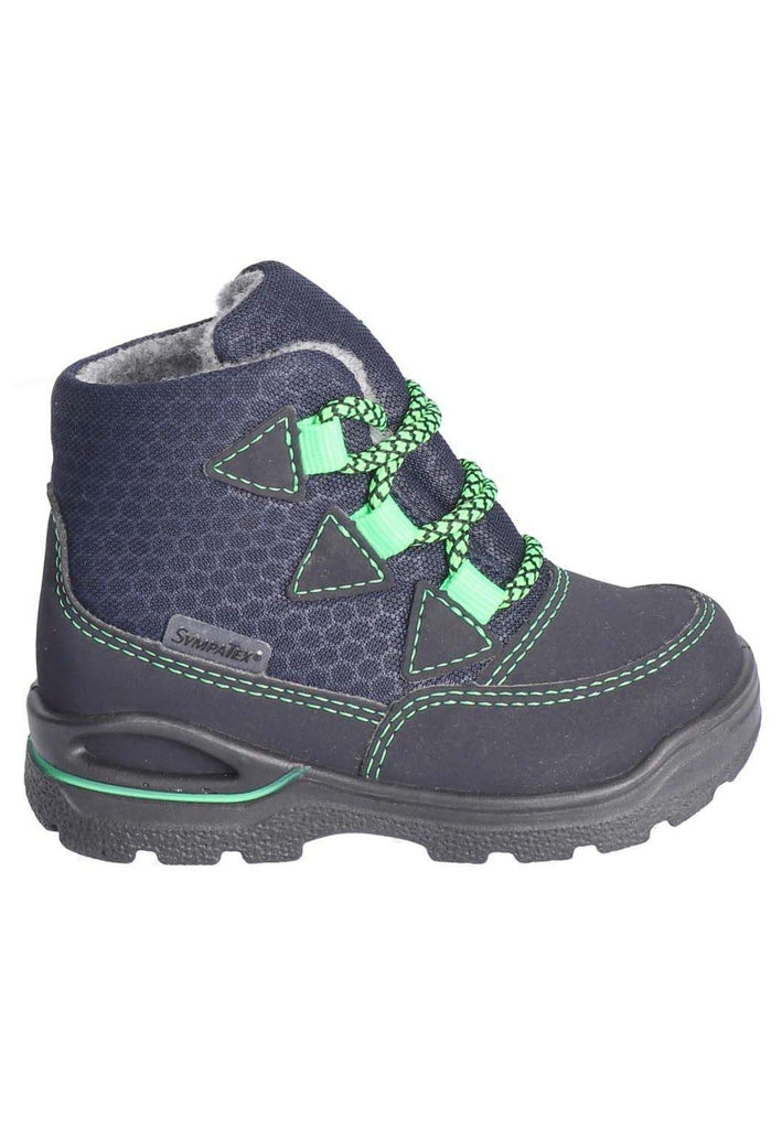 Pepino Stiefelette Lederimitat/Textil See Warmfutter