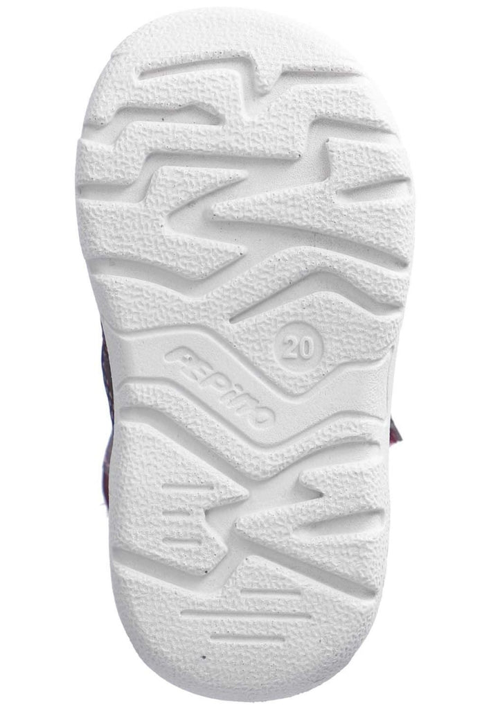 Pepino Stiefelette Lederimitat/Textil Violett Warmfutter