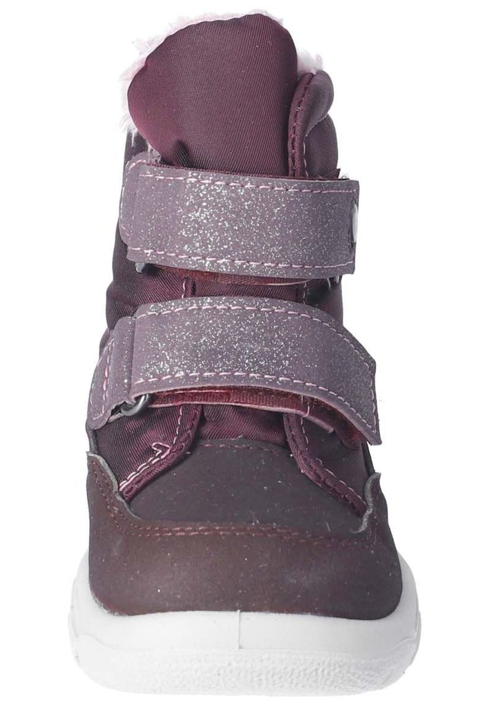 Pepino Stiefelette Lederimitat/Textil Violett Warmfutter