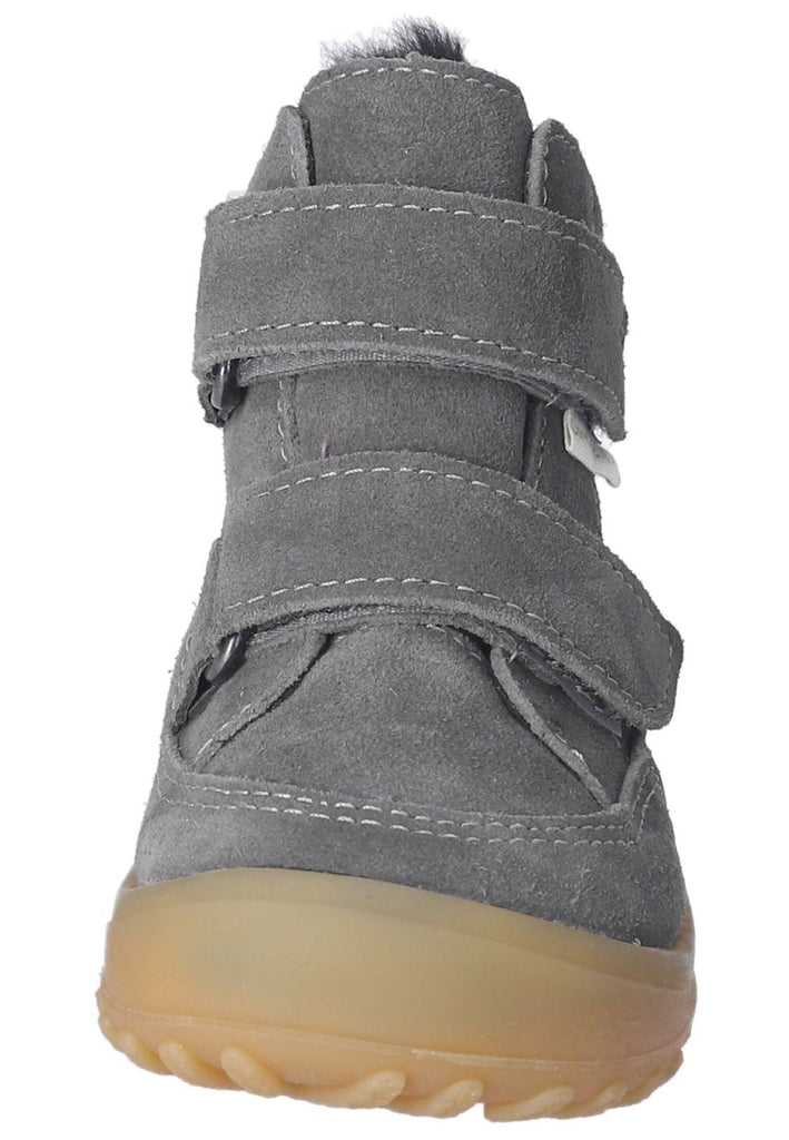 Pepino Stiefelette Veloursleder Carbon Warmfutter
