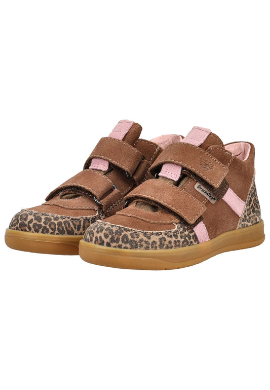Pepino Stiefelette Veloursleder Kastanie