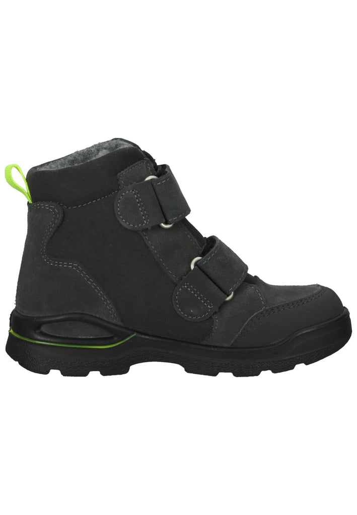 Pepino Stiefelette Veloursleder/Synthetik Carbon Warmfutter