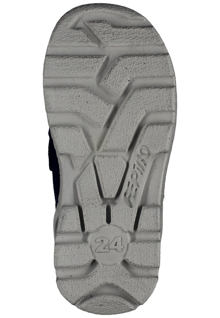 Pepino Stiefelette Veloursleder/Synthetik Dunkelblau Warmfutter