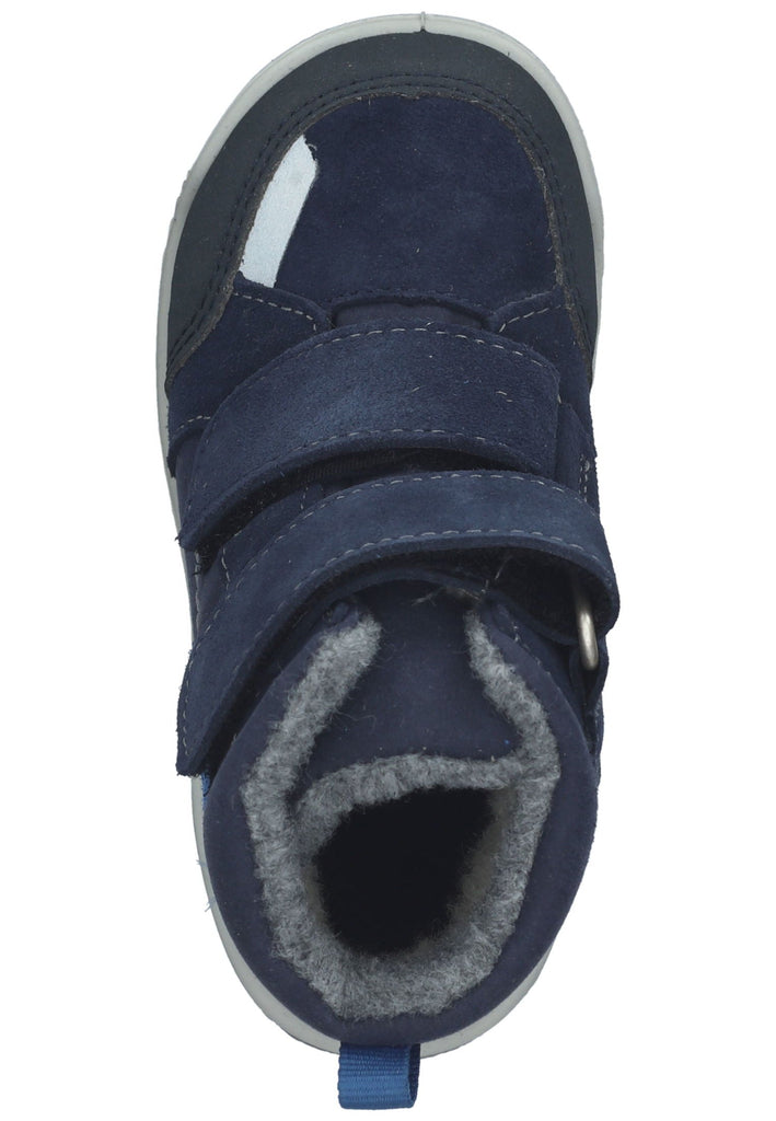 Pepino Stiefelette Veloursleder/Synthetik Dunkelblau Warmfutter