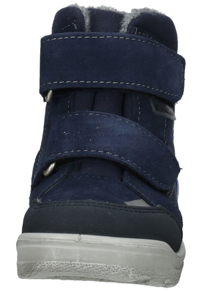 Pepino Stiefelette Veloursleder/Synthetik Dunkelblau Warmfutter