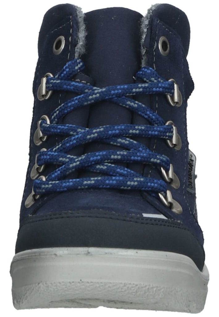 Pepino Stiefelette Veloursleder/Textil Dunkelblau Warmfutter