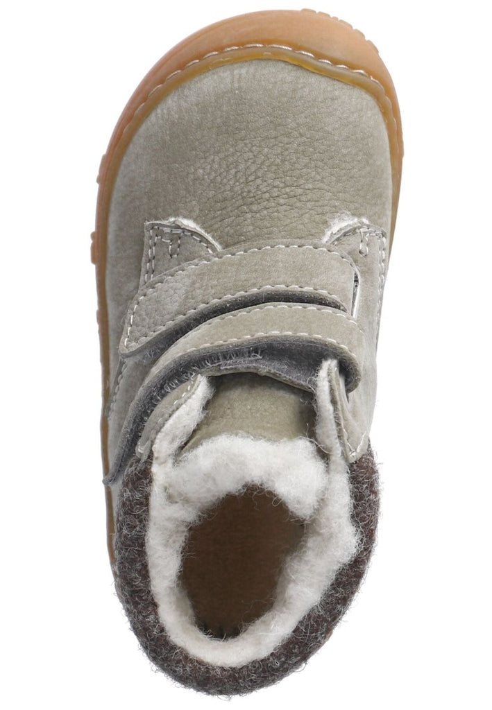 Pepino Stiefelette Veloursleder/Textil Grün Warmfutter