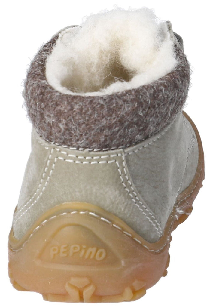 Pepino Stiefelette Veloursleder/Textil Grün Warmfutter