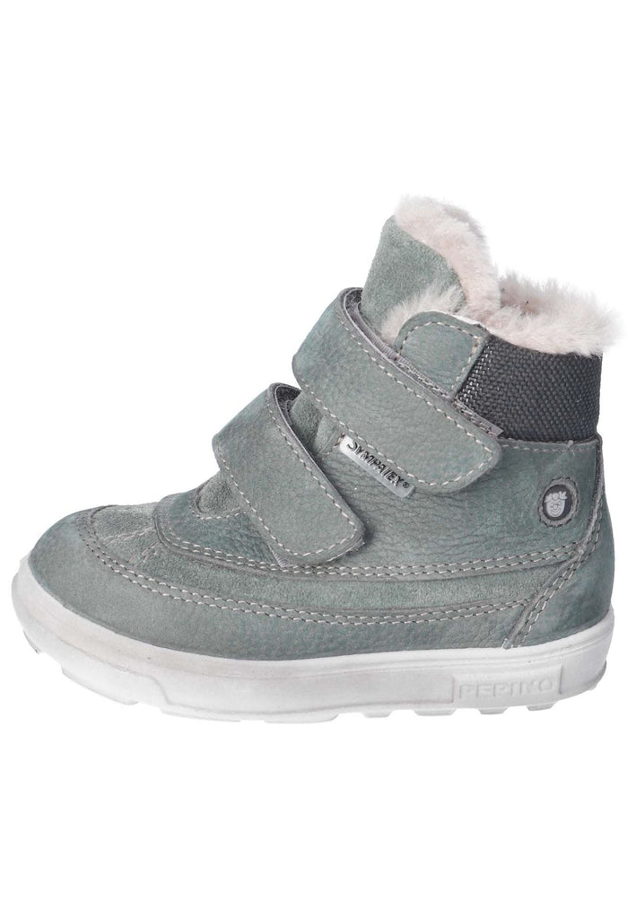 Pepino Stiefelette Veloursleder/Textil Mint Warmfutter