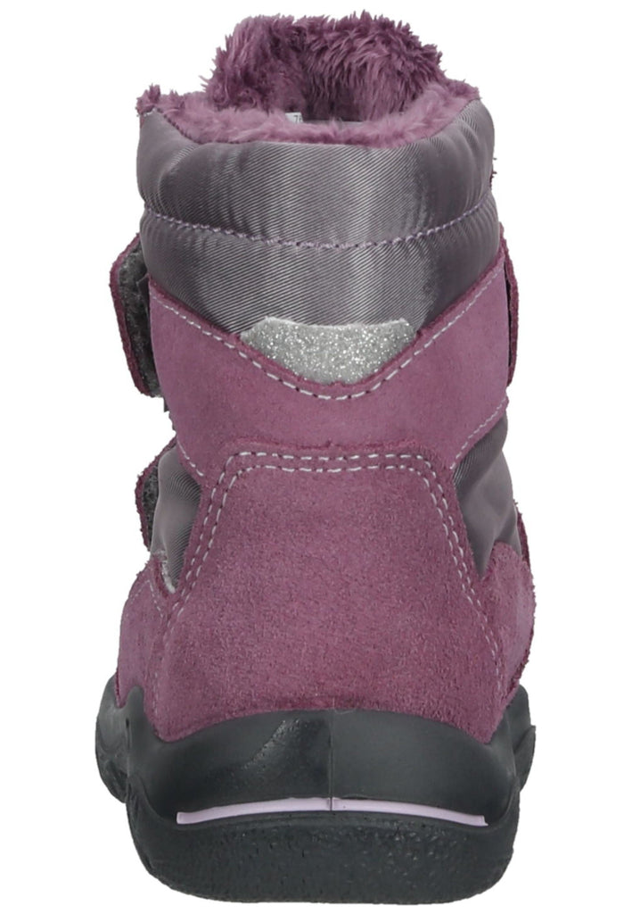 Pepino Stiefelette Veloursleder/Textil Purple Warmfutter