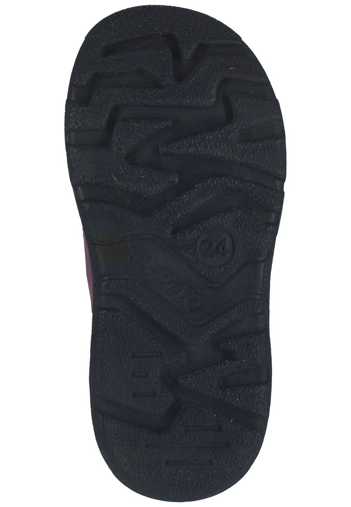 Pepino Stiefelette Veloursleder/Textil Purple Warmfutter