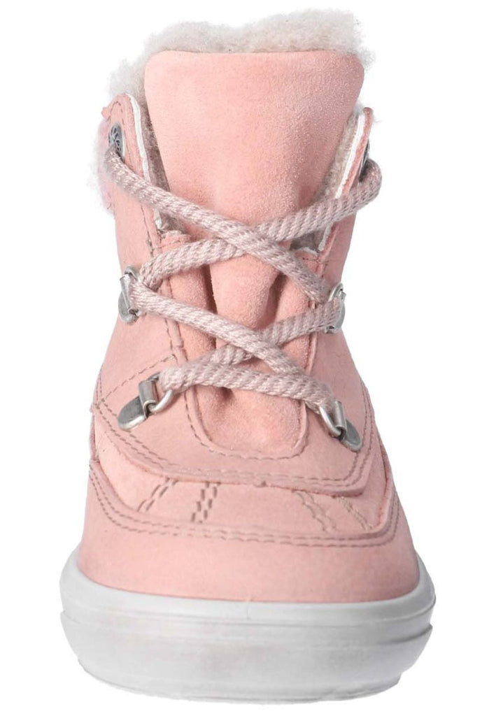 Pepino Stiefelette Veloursleder/Textil Rosa Warmfutter