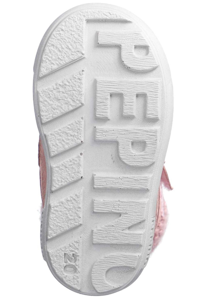 Pepino Stiefelette Veloursleder/Textil Rosa Warmfutter