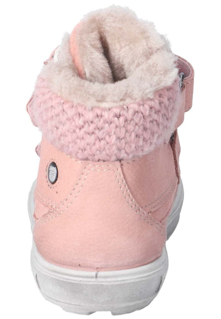 Pepino Stiefelette Veloursleder/Textil Rosa Warmfutter