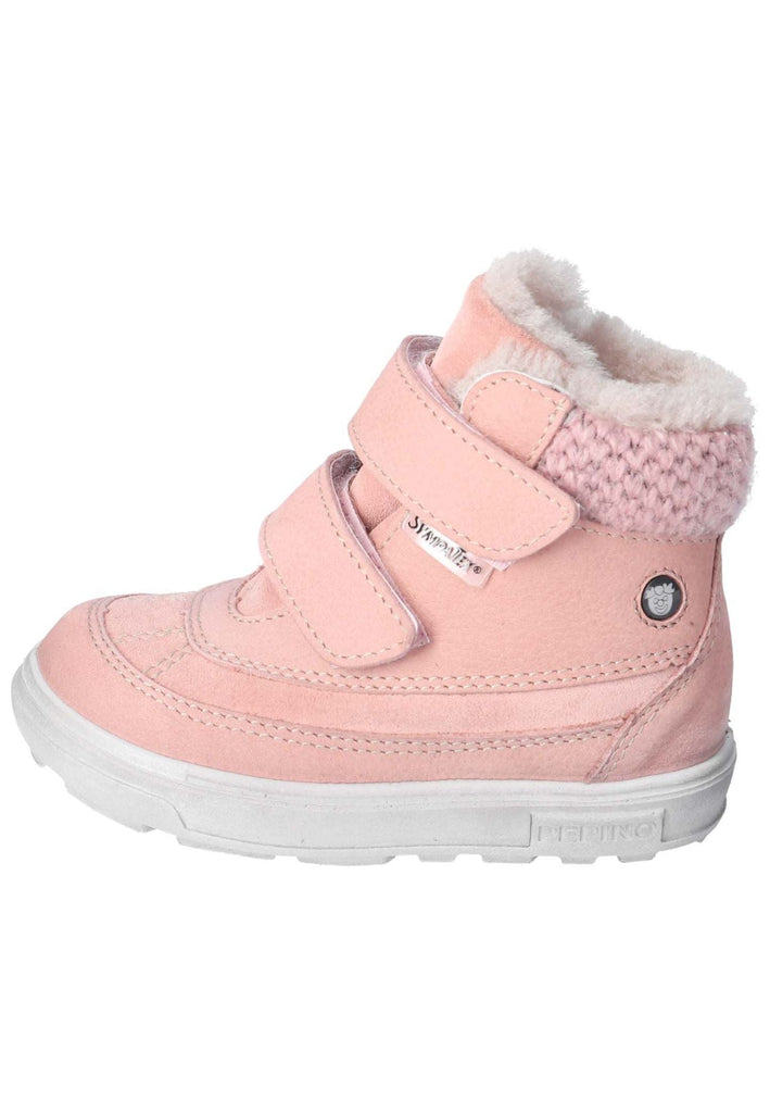 Pepino Stiefelette Veloursleder/Textil Rosa Warmfutter