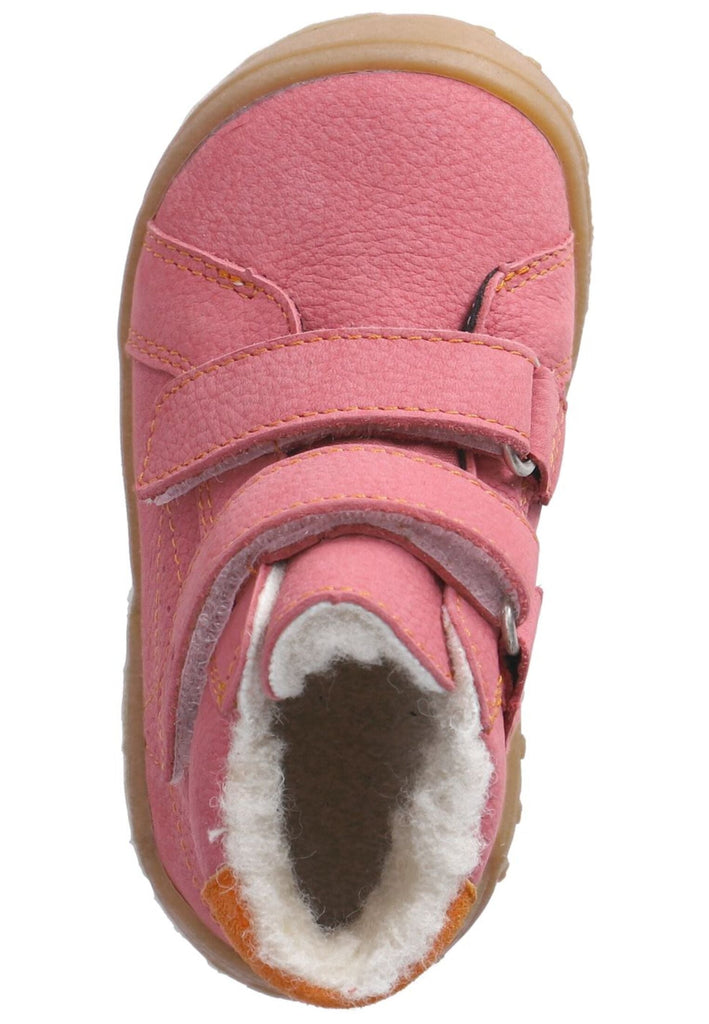 Pepino Stiefelette Veloursleder/Textil Rose Warmfutter