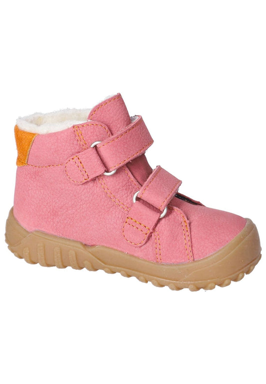Pepino Stiefelette Veloursleder/Textil Rose Warmfutter