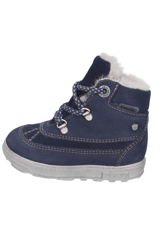 Pepino Stiefelette Veloursleder/Textil See