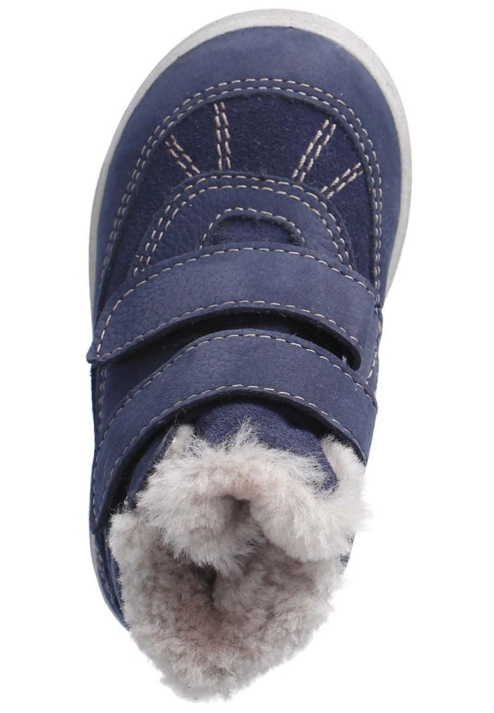 Pepino Stiefelette Veloursleder/Textil See Warmfutter