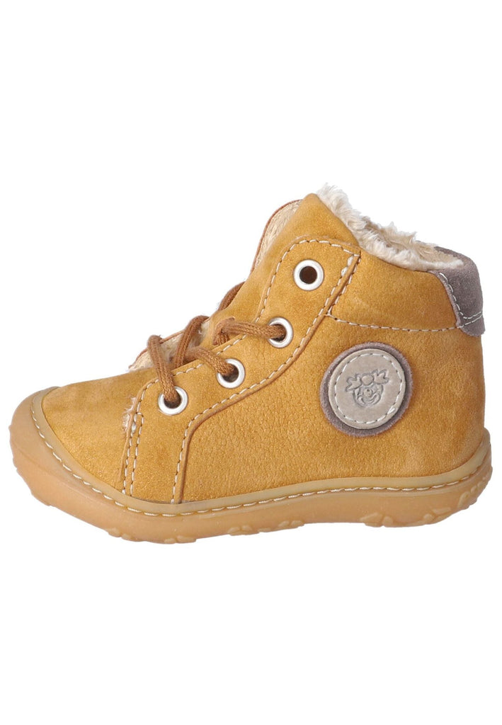 Stiefeletten Pepino Stiefelette Leder Mustard Warmfutter