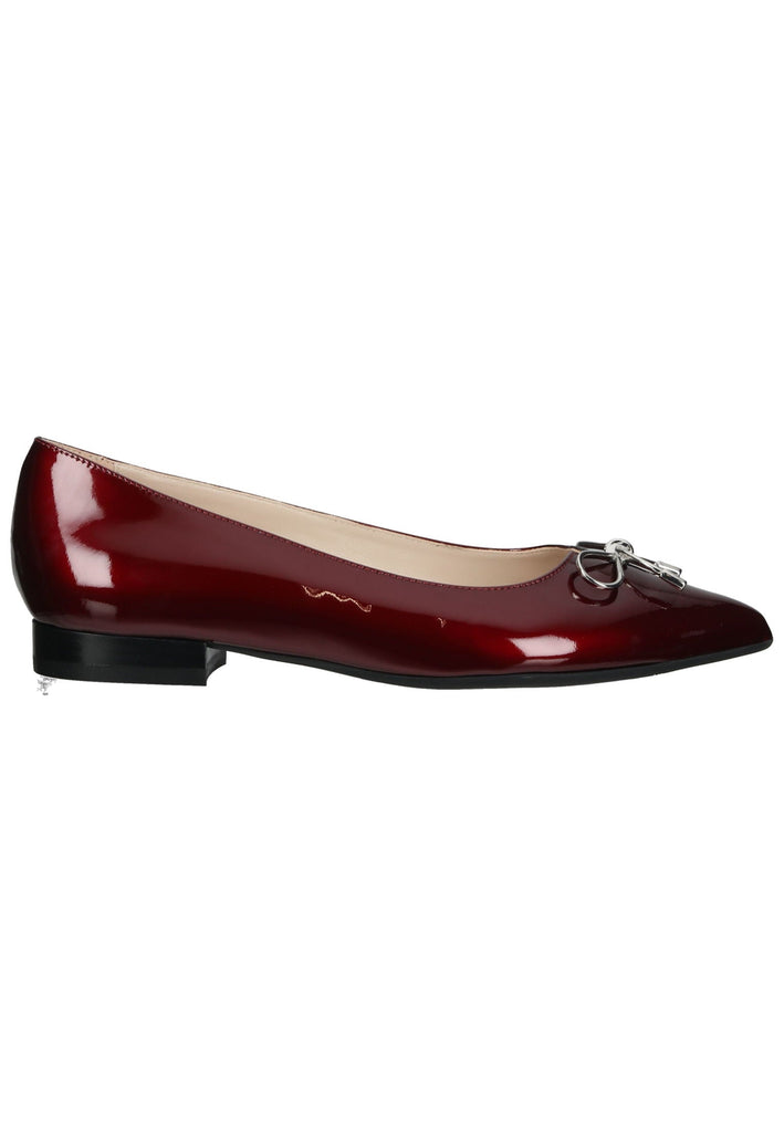 Peter Kaiser Ballerinas Leder Rubinrot