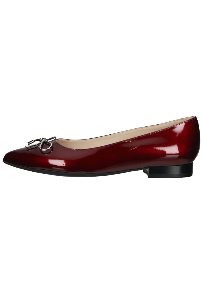 Peter Kaiser Ballerinas Leder Rubinrot
