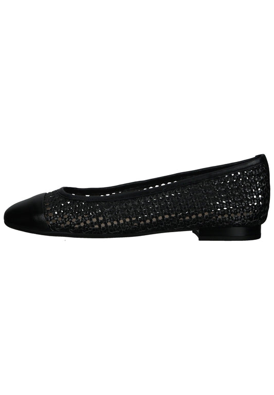 Peter Kaiser Ballerinas Leder Schwarz