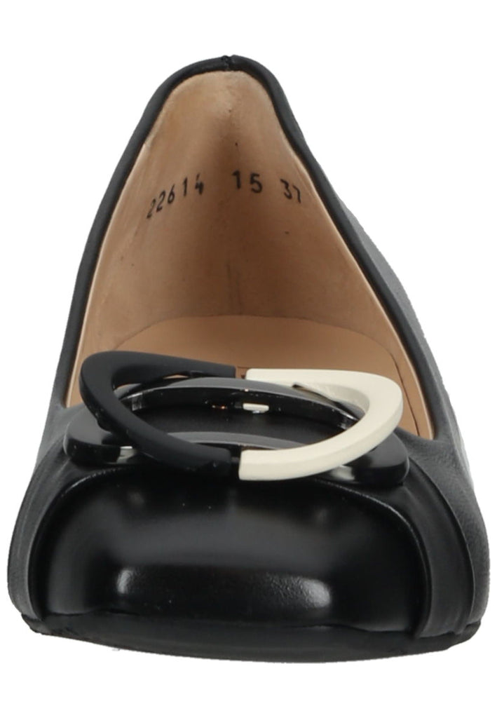 Peter Kaiser Ballerinas Leder Schwarz