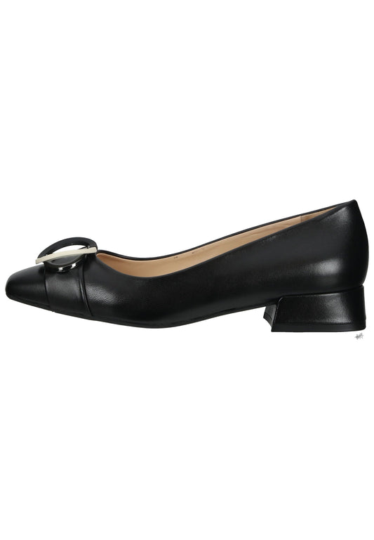 Peter Kaiser Ballerinas Leder Schwarz