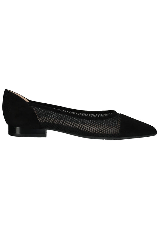Peter Kaiser Ballerinas Textil Schwarz