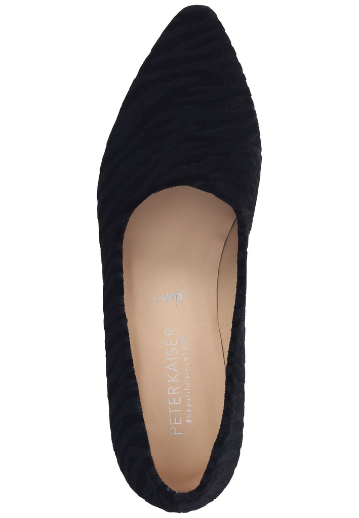 Peter Kaiser Ballerinas Textil Schwarz