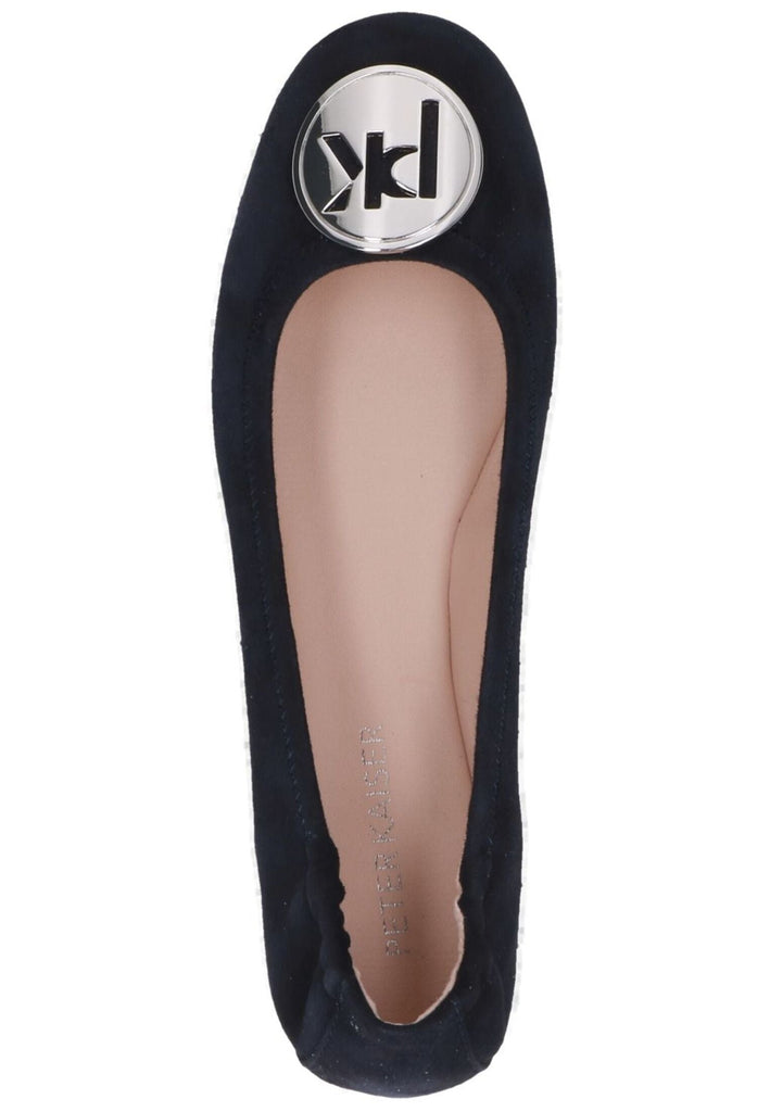 Peter Kaiser Ballerinas Veloursleder Dunkelblau