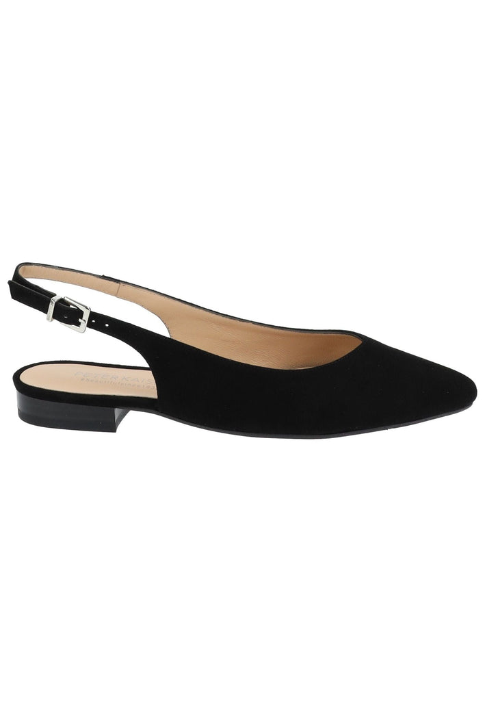 Peter Kaiser Ballerinas Veloursleder Schwarz