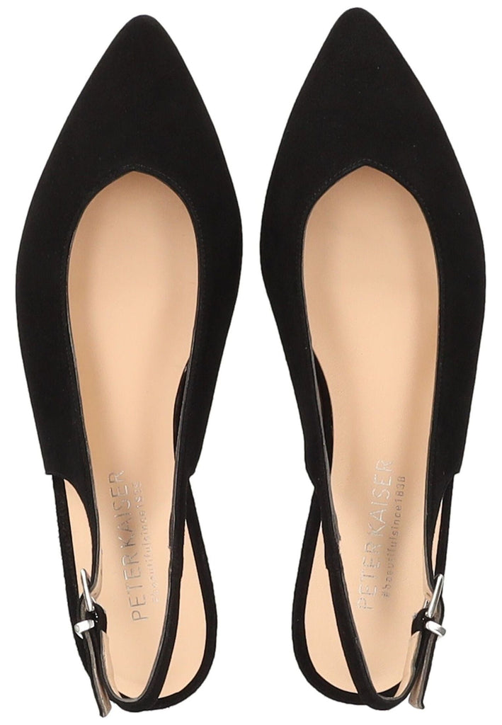 Peter Kaiser Ballerinas Veloursleder Schwarz