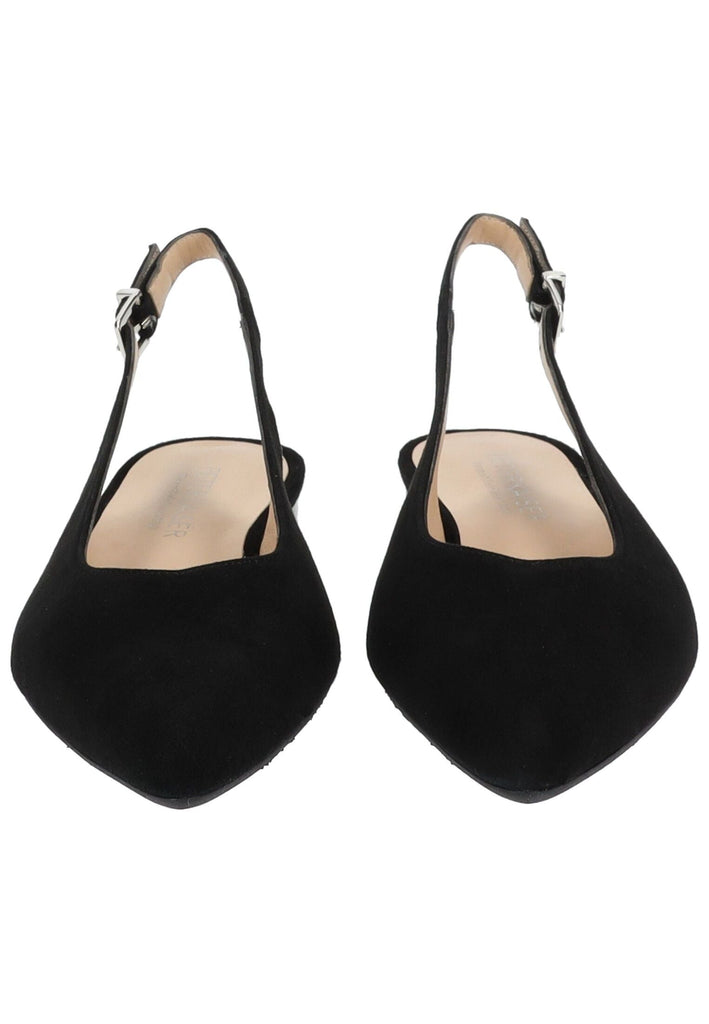 Peter Kaiser Ballerinas Veloursleder Schwarz