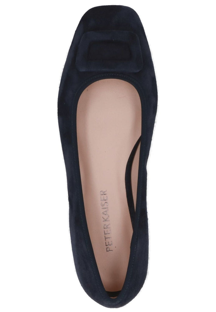 Peter Kaiser Ballerinas Veloursleder/Textil Dunkelblau