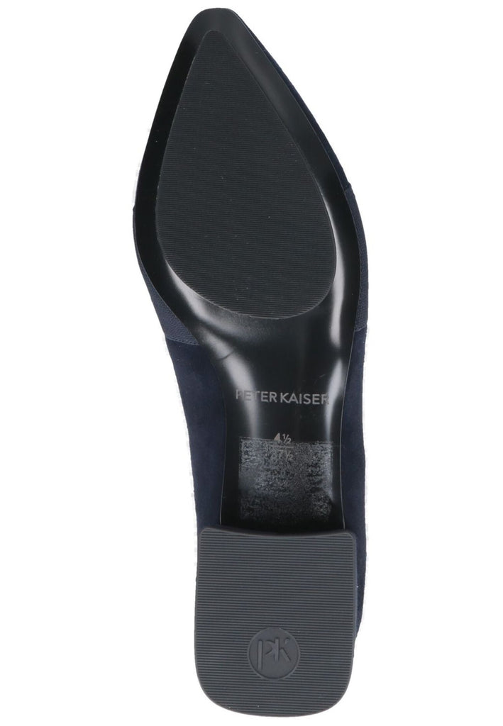 Peter Kaiser Ballerinas Veloursleder/Textil Dunkelblau