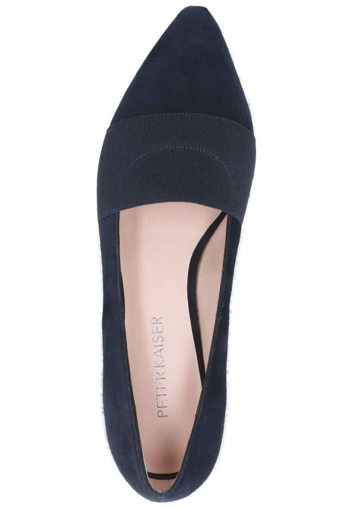 Peter Kaiser Ballerinas Veloursleder/Textil Dunkelblau