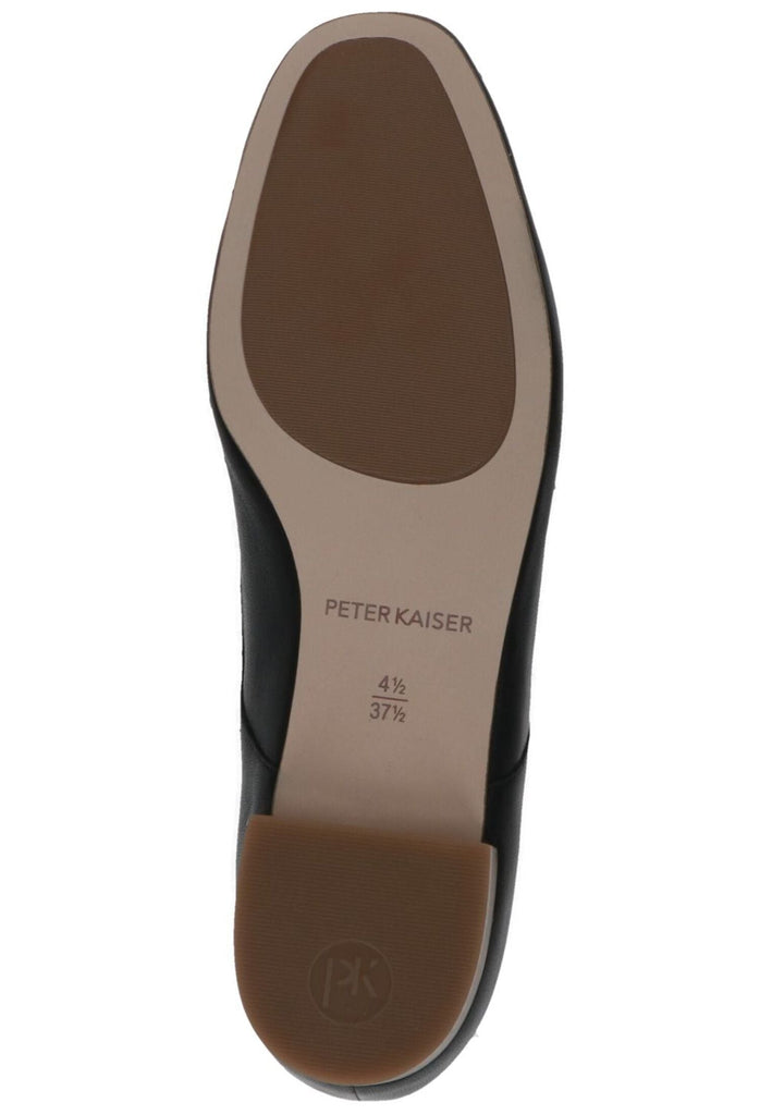 Peter Kaiser Halbschuhe Nappaleder Schwarz