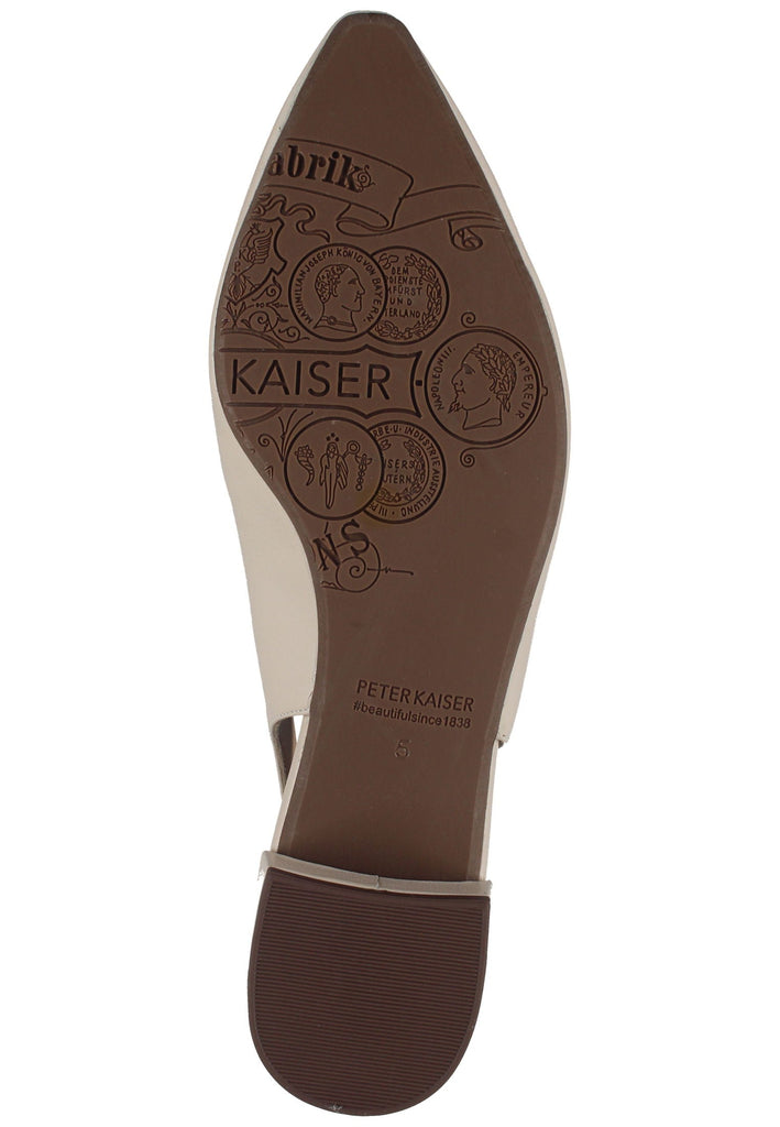 Peter Kaiser Pumps Leder Beige