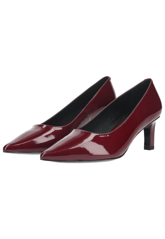 Peter Kaiser Pumps Leder Bordeaux