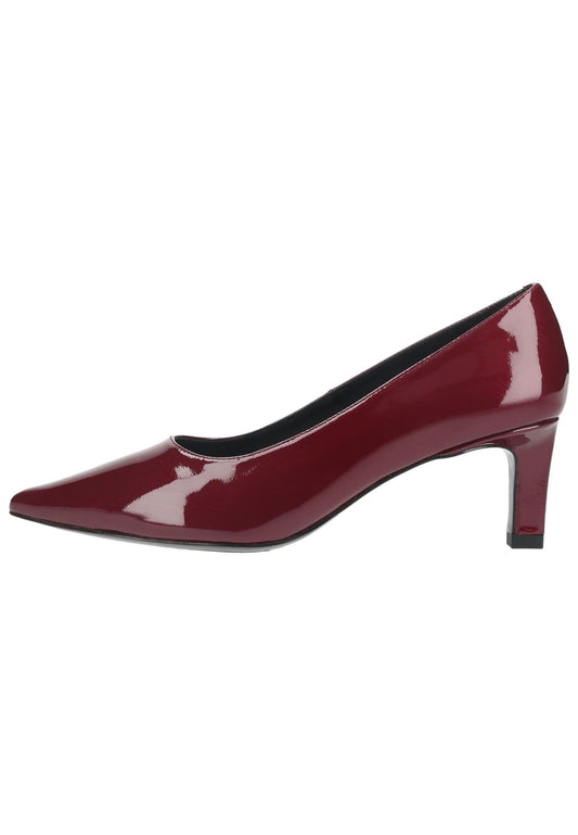 Peter Kaiser Pumps Leder Bordeaux