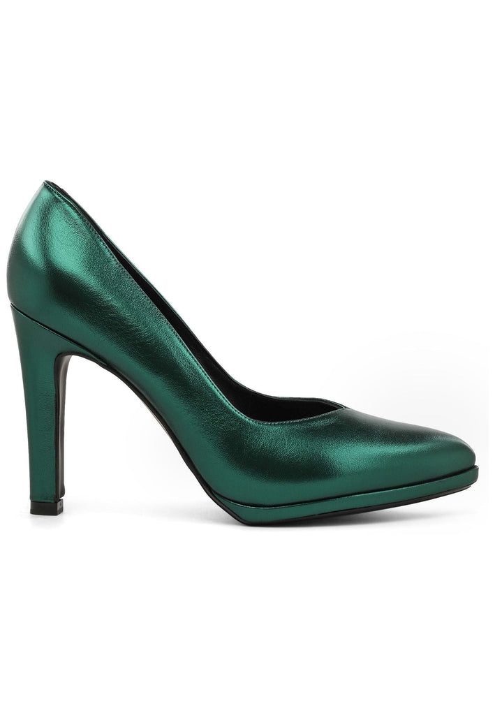 Peter Kaiser Pumps Leder Grün
