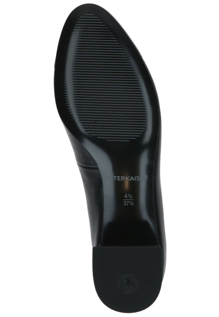 Peter Kaiser Pumps Leder Schwarz