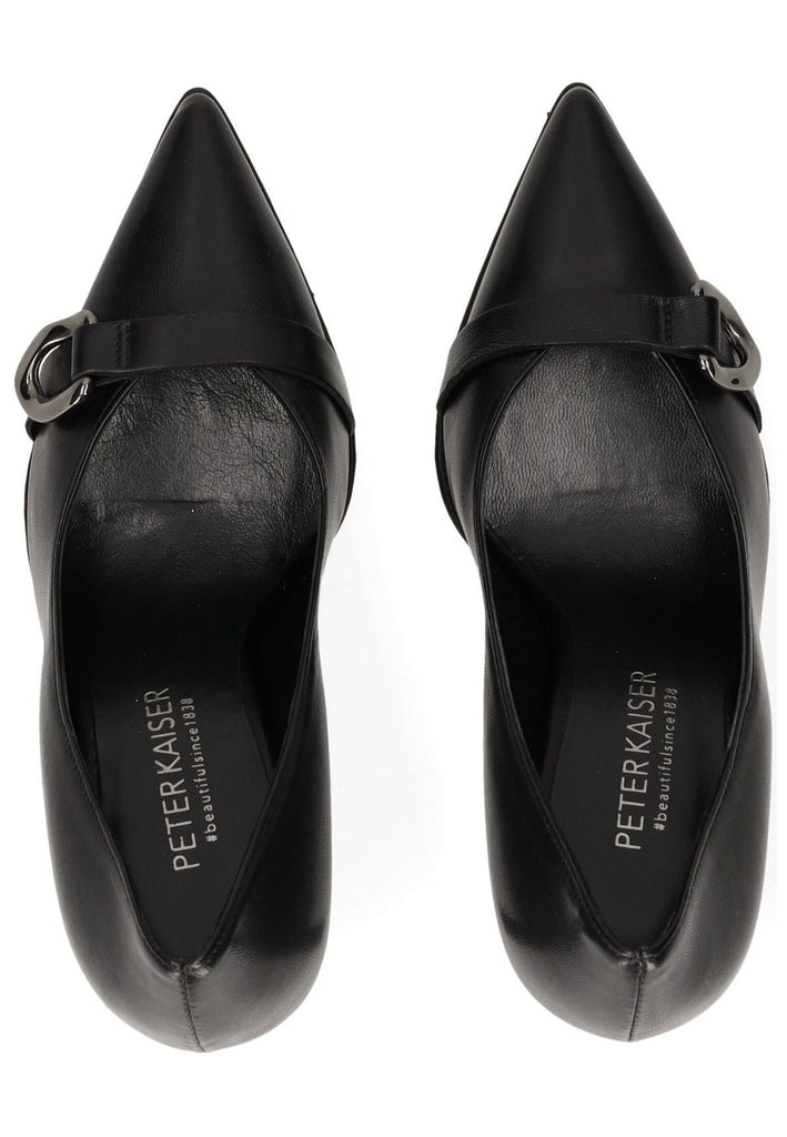 Peter Kaiser Pumps Leder Schwarz