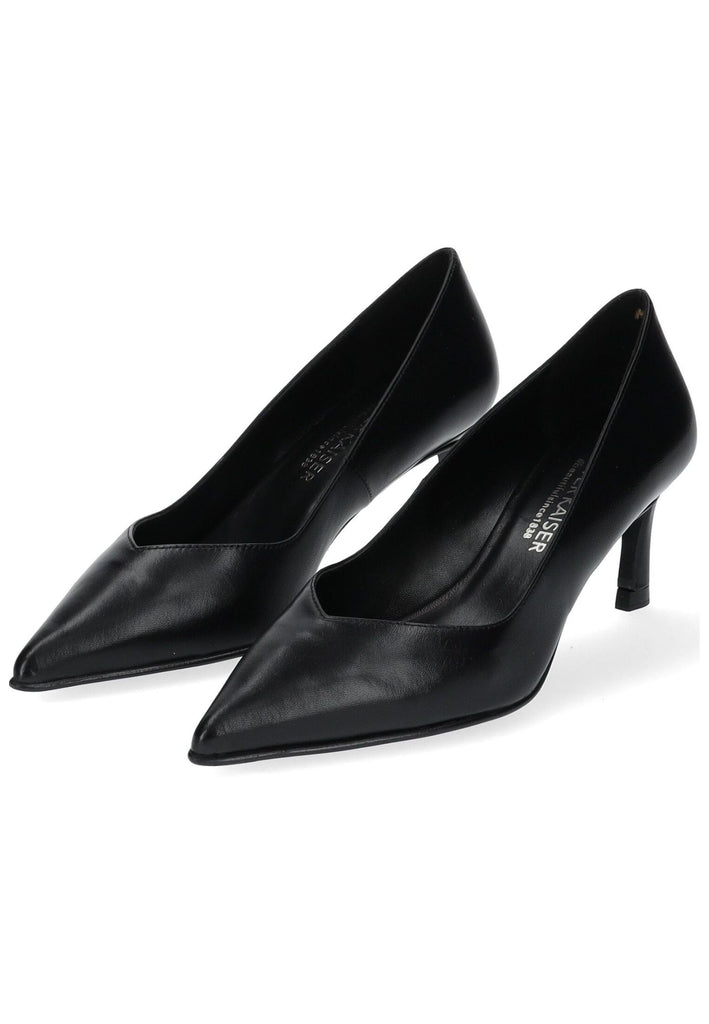 Peter Kaiser Pumps Leder Schwarz