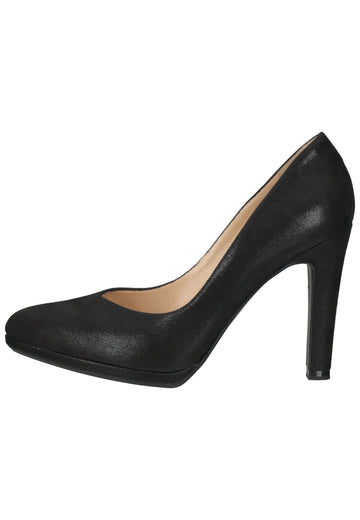 Peter Kaiser Pumps Leder Schwarz
