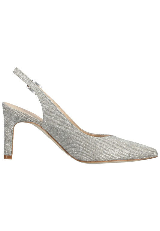 Peter Kaiser Pumps Leder/Textil Sand