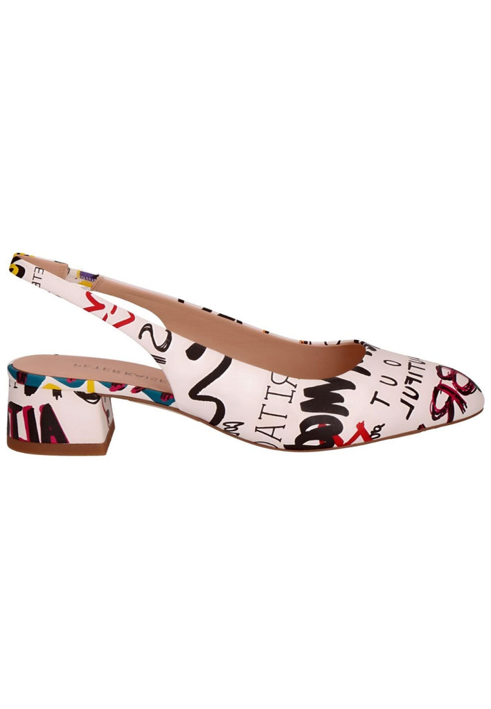 Peter Kaiser Pumps Leder Weiß