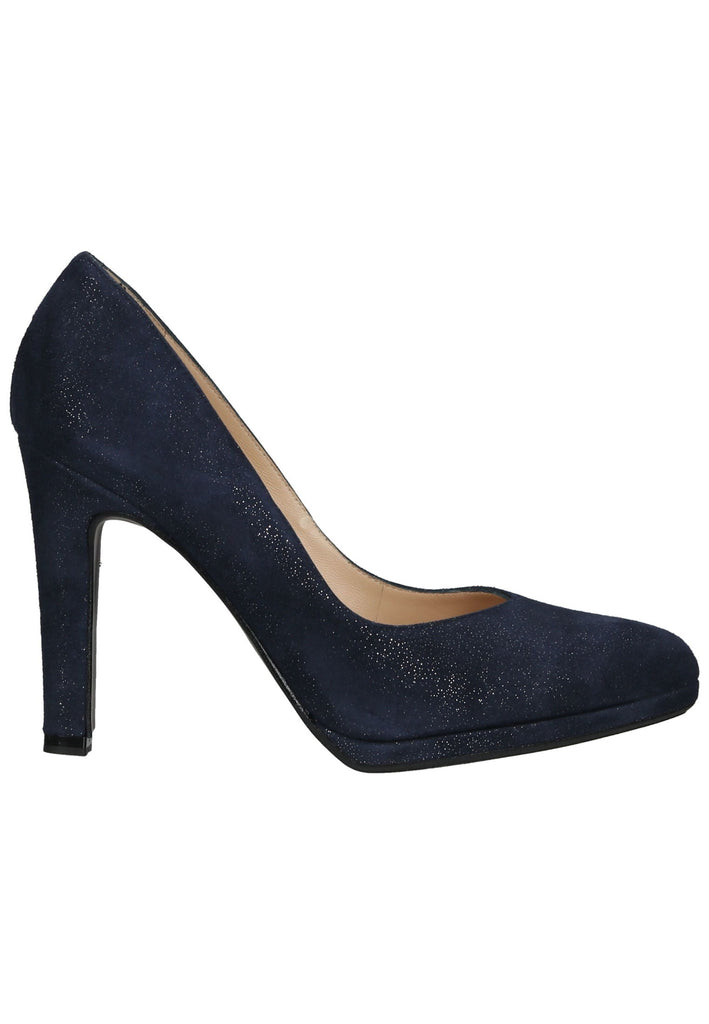 Peter Kaiser Pumps Textil Dunkelblau